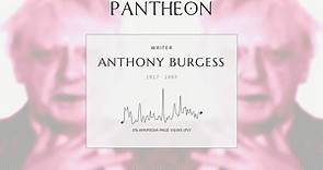 Anthony Burgess Biography - British writer and composer (1917–1993)