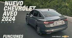 Nuevo Chevrolet Aveo Sedán 2024 | Descubre sus nuevas funciones