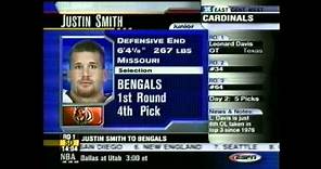 justin smith 2001 nfl draft pick