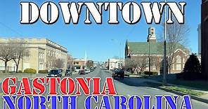 Gastonia - North Carolina - 4K Downtown Drive