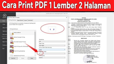 Cara Mudah Mencetak File PDF di Indonesia