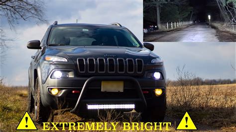 Jeep Cherokee Trailhawk LED Light Bar