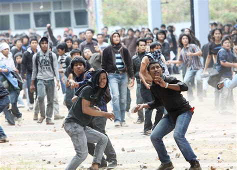 Ketidakmampuan melakukan tawuran antar pelajar di Indonesia