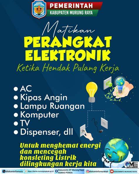 Matikan Perangkat Elektronik saat Tidak Digunakan