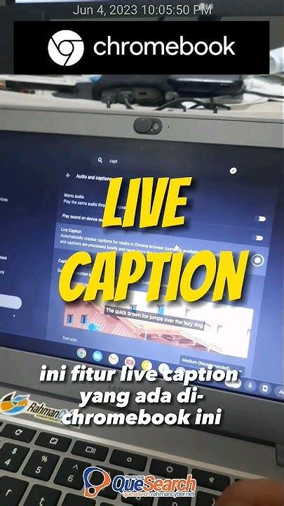 Fitur keterangan langsung