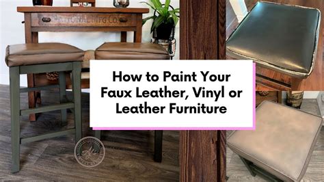 Fixing Faux Leather Peels with Vinyl and Paint