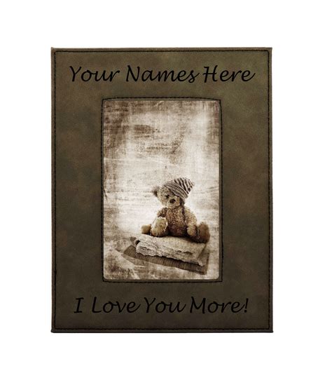 I Love You More Photo Frame