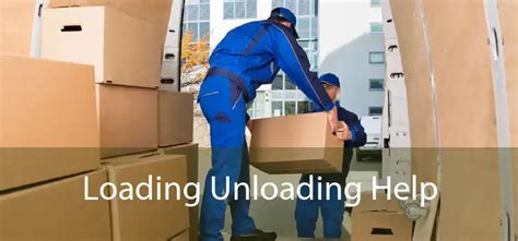 Loading and unloading help