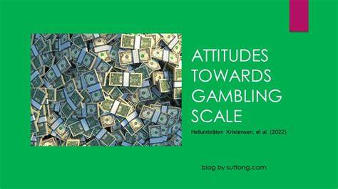 social attitude on gambling