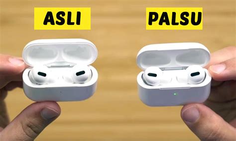 airpods pro asli dan palsu