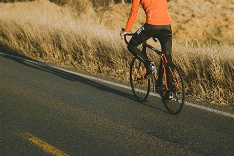 bicycle on road