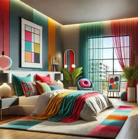Colorful Bedroom
