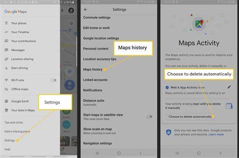 How To Delete Google Map History