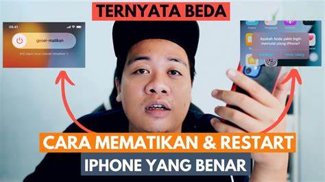 Menghidupkan Ulang iPhone Anda