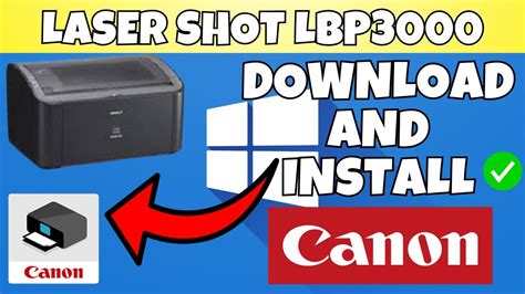 Unduh Driver Canon LASER SHOT LBP3000