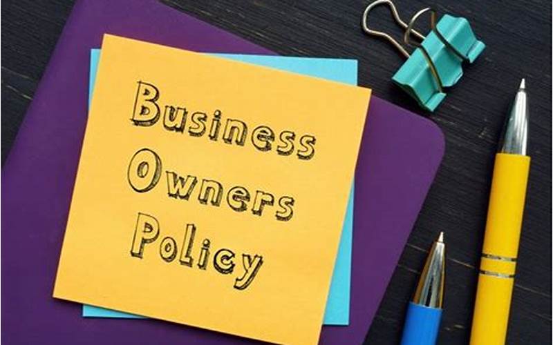 Business Owners Policy (Bop) 