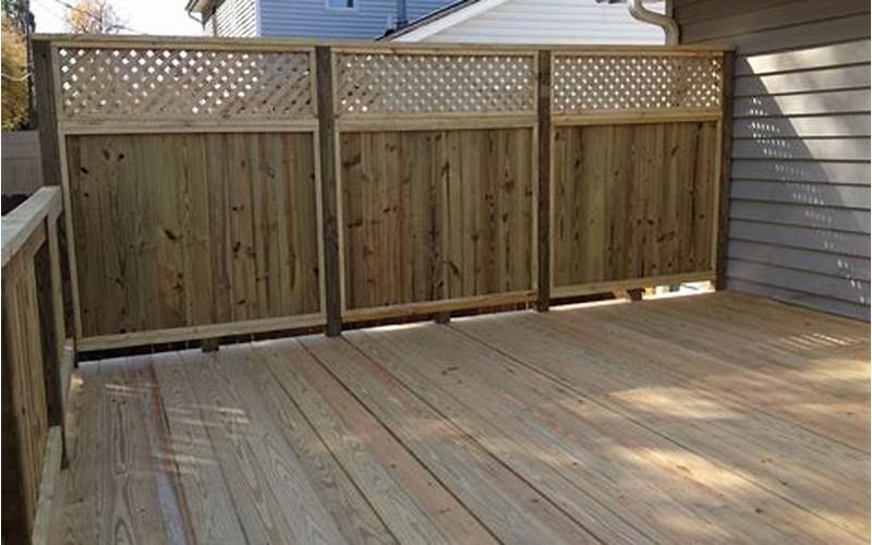  Deck Privacy Fence Panels: Everything You Need To Know 