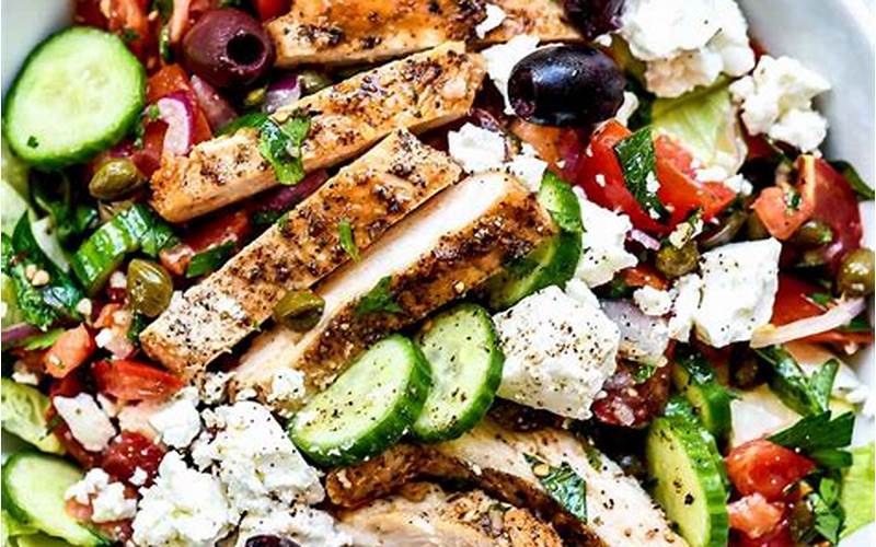  Greek Chicken Salad 