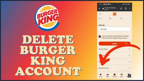  How To Delete Burger King Account? 