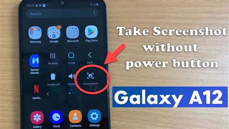 How to Screenshot on a Galaxy A12 