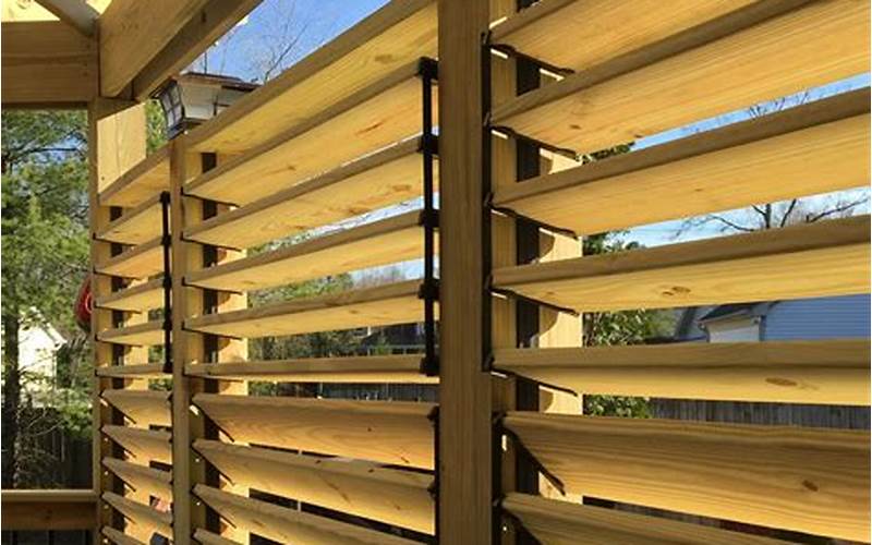  Privacy Fence Louvers: The Ultimate Solution For Your Outdoor Space 