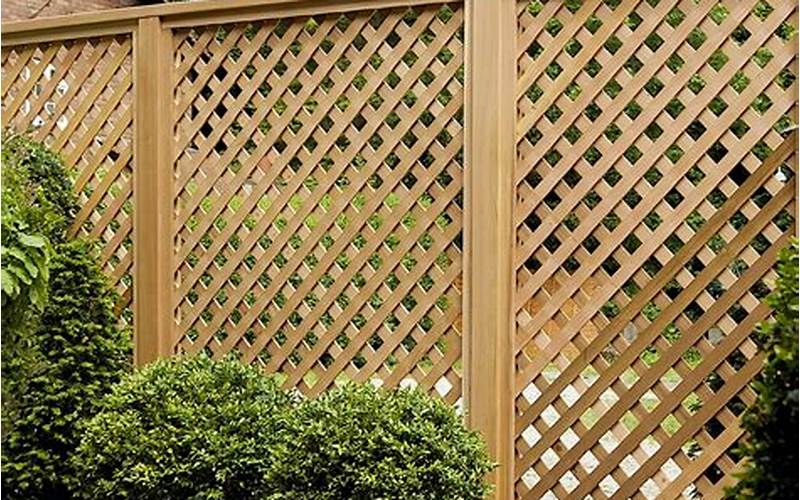  Privacy Lattice Fence Screen: Protecting Your Property With Style 