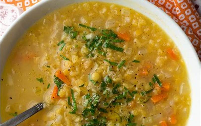  Recipe 3: Lentil Soup 