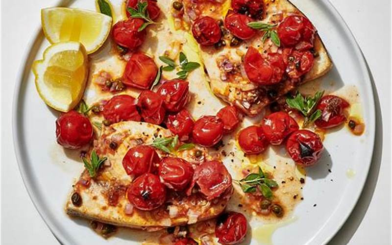  Recipe 4: Grilled Swordfish With Cherry Tomatoes And Kalamata Olives 