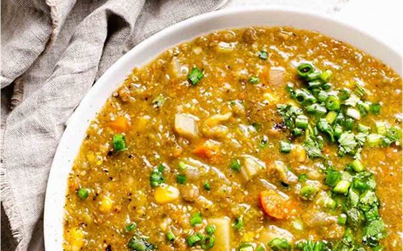  Recipe 5: Spicy Lentil Soup With Whole Wheat Bread 