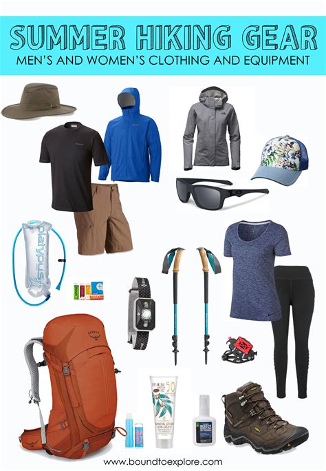 Recommended Hiking Gear