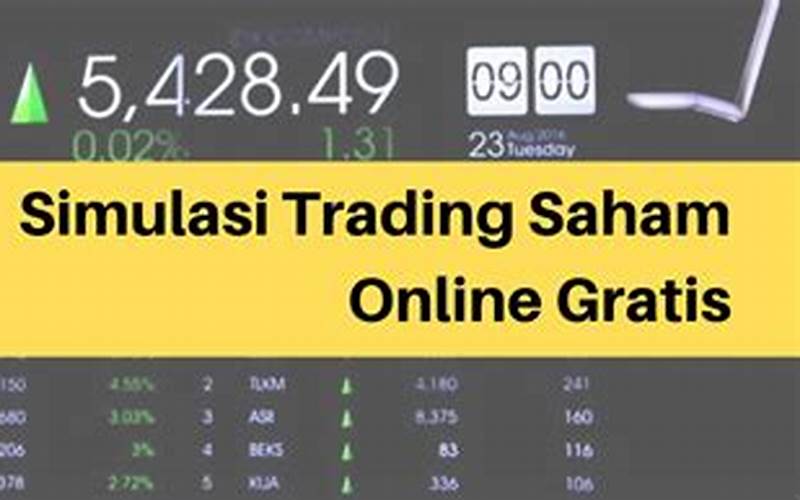 Simulasi Trading Saham Online Gratis 