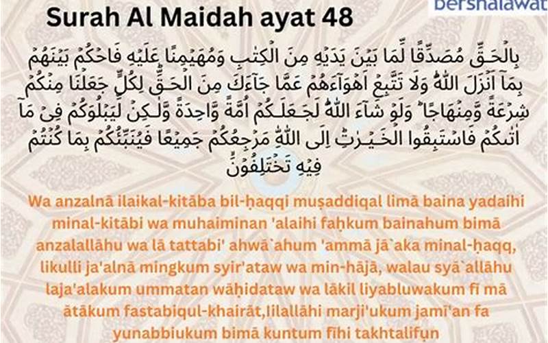  Surah Al Maidah Ayat 48: Pesan Kepada Umat Islam Untuk Bersatu 