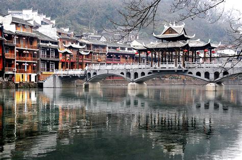 Tuo River And The Bridges Of Fenghuang