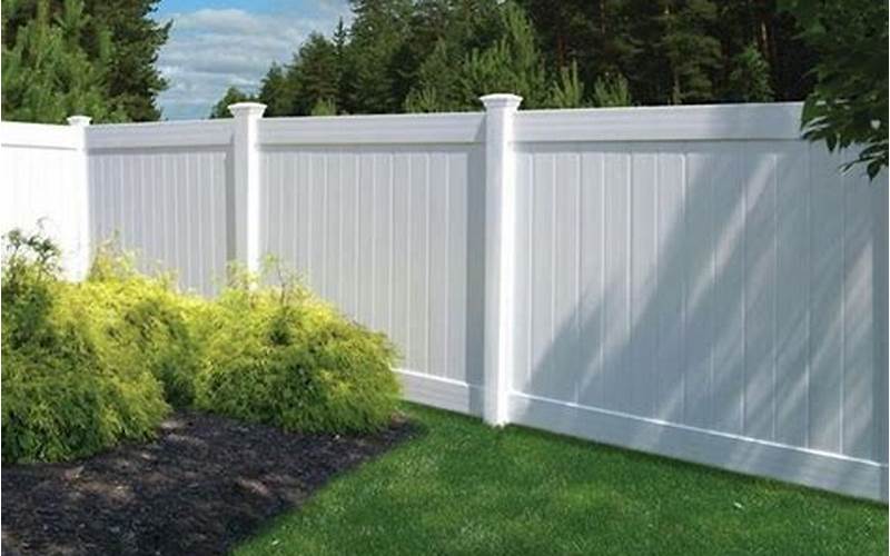  Understanding The 6Ft White Vinyl Privacy Fence: Everything You Need To Know 