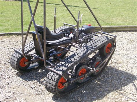 "DIY Personal Tracked Go-Kart: Unleash Your Off-Road Thrills!"