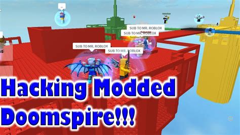 \"Hacking\" Modded Doomspire With ADMIN!!! - YouTube
