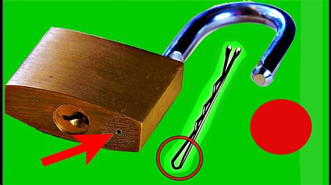 How To Pick A Lock With A Hairpin