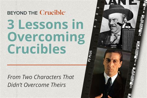 Lessons Learned in the Crucible