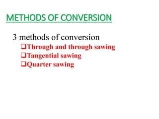 Methods of Conversion