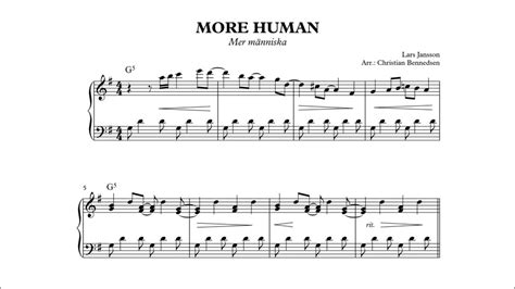 &ldquo;More human&rdquo;