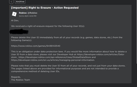 \"Right to Erasure\" request and I don\'t know what to do - Scripting 