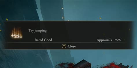 &ldquo;Try jumping&rdquo;