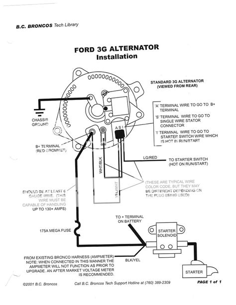 "Unlock Peak Performance: Optimized 1992 Ford Ranger Alternator Wiring Schematic"