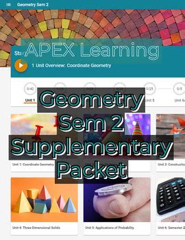 "Unlock Success: Apex Learning Geometry Sem 2 Answer Key Revealed for Seamless Mastery!"