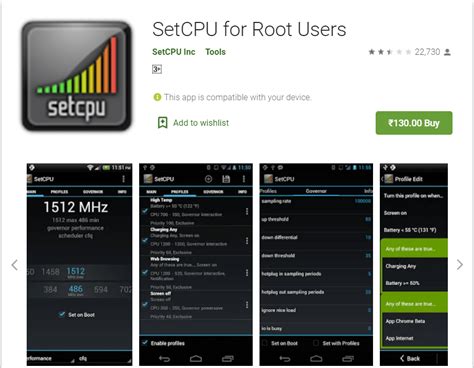 #19 Best Root Apps: SetCPU