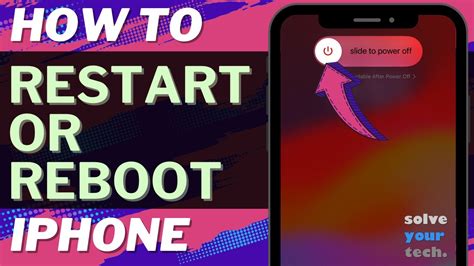 #3. Restart your Device