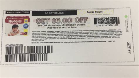 $3 Off Huggies Printable Coupon