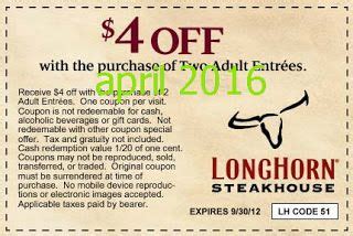 $5 Off Longhorn Printable Coupon
