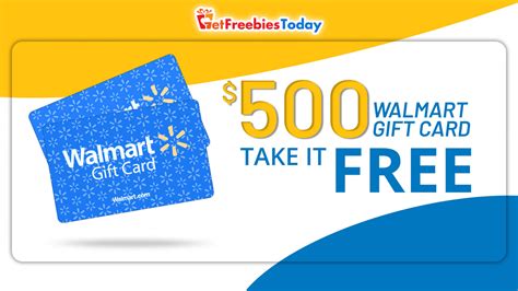 500 Walmart Gift Card Winner is Chosen….