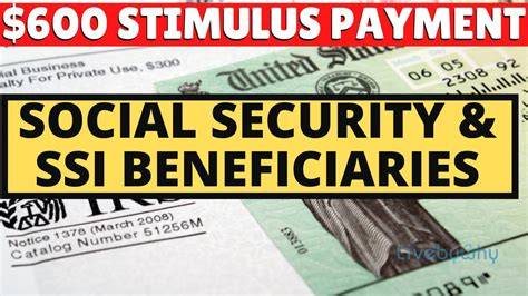 $600 Stimulus Check Ssi Recipients